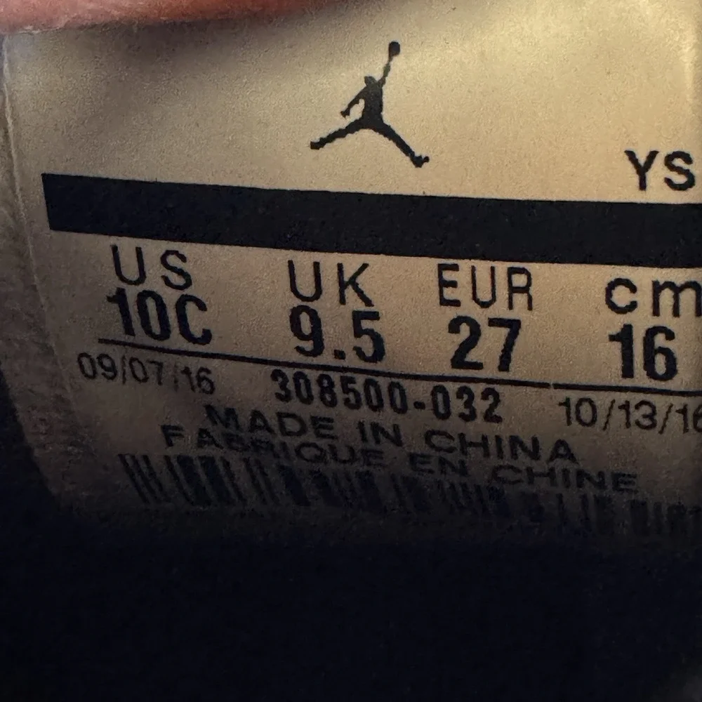 Size 10c - Nike Air Jordan IV 4 Royalty 2017 Retro TD Toddler 308500-032